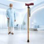 Single Crutch Adjustable Walking Stick Price in BD | eBangla