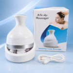 Handheld Scalp Massager Applied for Neck and Shoulder Tension Relief