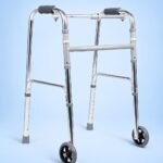 Telescopic Push-Button Height Adjustable Legs for Rolling Walker