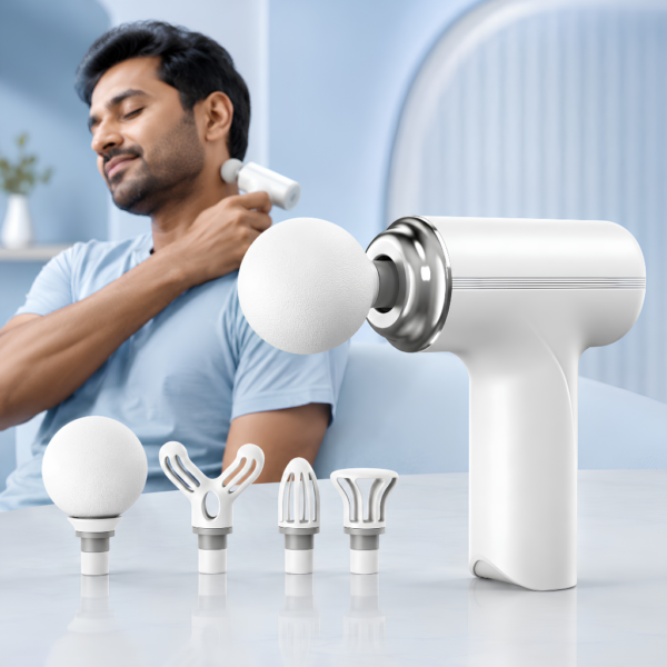 Premium Portable Mini Massage Gun Deep Tissue Percussion Massager - Authentic eBangla