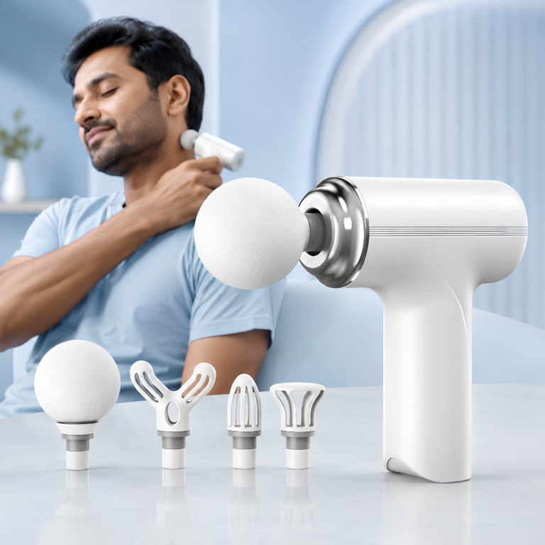 Premium Portable Mini Massage Gun Deep Tissue Percussion Massager - Authentic eBangla