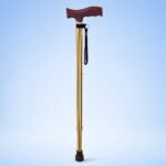 Single Crutch Adjustable Walking Stick for Balance and Mobility Support - Image 3