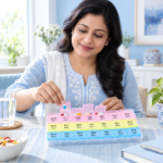 Buy Plastic Medicine Box 7x3 in BD from Authentic eBangla. 21 grids for morning, noon & night doses, food-grade BPA-free plastic & 7-day policy.