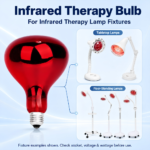 275 Watt Stand IRR Infrared Lamp Bulb for Physiotherapy Heat Therapy - Image 2