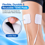 High Conductivity Biocompatible Hydrogel Layer on Taiwan TENS Electrode Pad