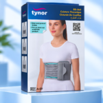 Anti Buckling Construction and Wide Hook and Loop Tape on Tynor Rib Belt A-09