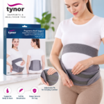 Split Elastic Under Belly Cradle and Double Pull Side Straps on Tynor Maternity Belt A-20