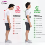 Tynor Posture Corrector A-33 Ergonomic Upper Back and Clavicle Support Brace - Image 4