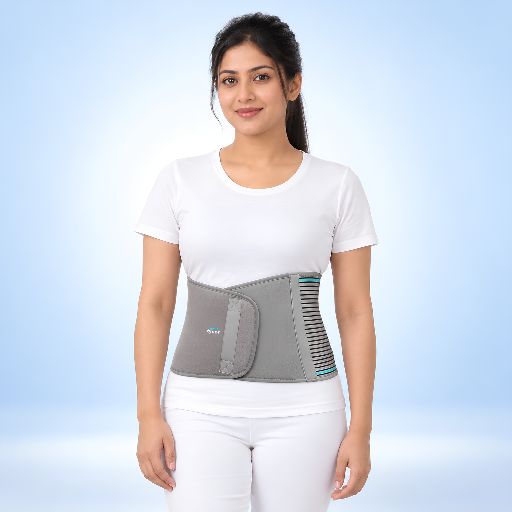 Tynor Abdominal Support 9 Inch A-01 Elastic Waist and Belly Wrap - Authentic eBangla