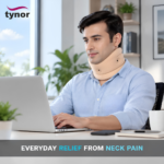 Tynor Cervical Collar Soft with Support B-02 Reinforced Neck Posture Brace - Image 2