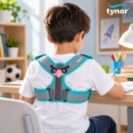 childwearing the Tynor Clavicle Brace with Velcro C05