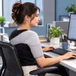 Woman wearing the Tynor Shoulder Support Neo J-14